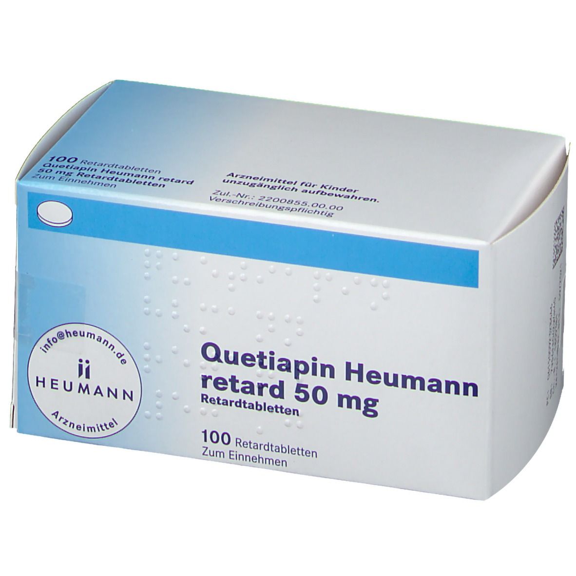 Quetiapin Heumann retard 50 mg
