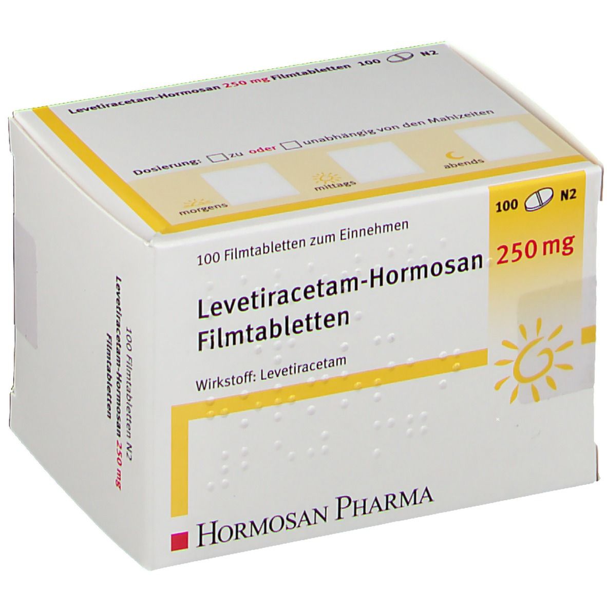 Levetiracetam-Hormosan 250 mg