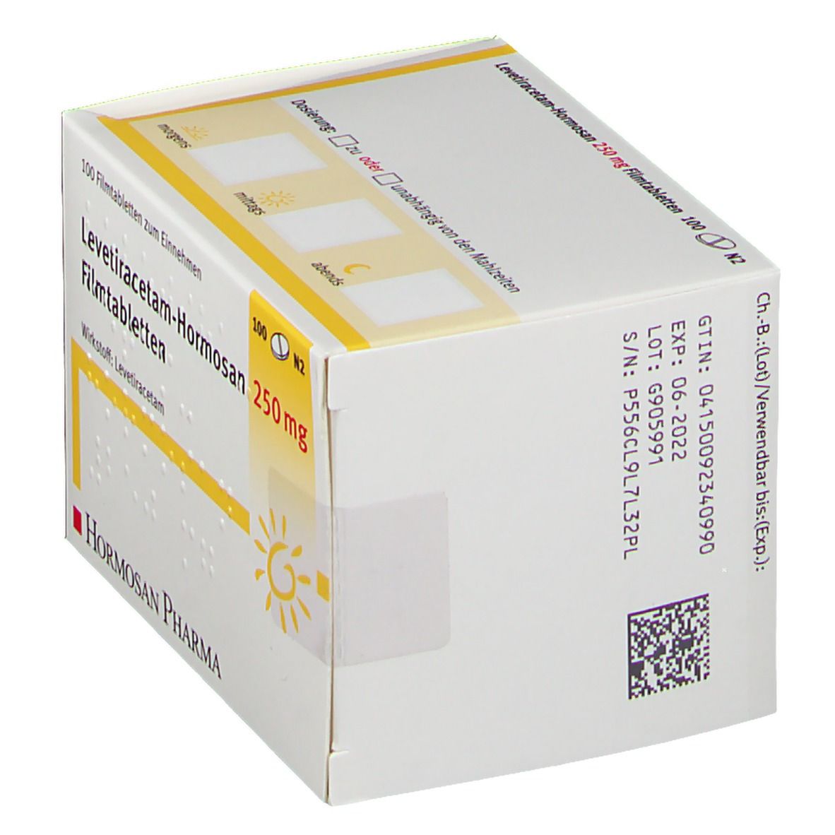 Levetiracetam-Hormosan 250 mg