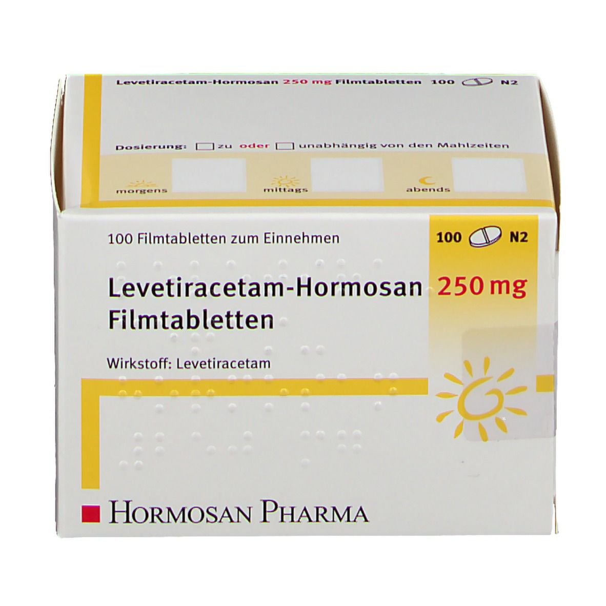 Levetiracetam-Hormosan 250 mg