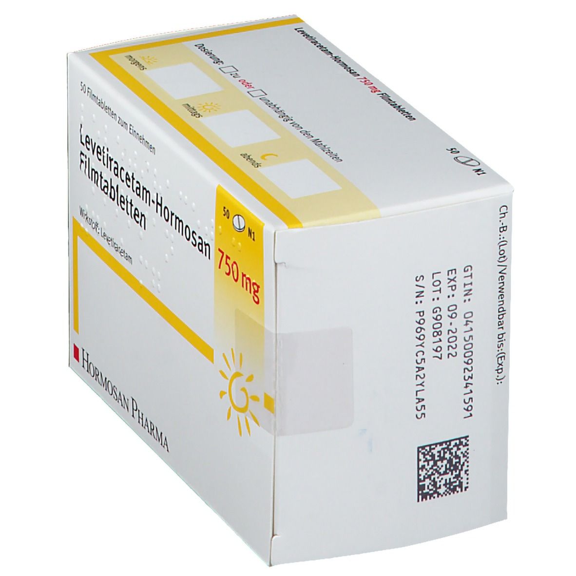 Levetiracetam-Hormosan 750 mg