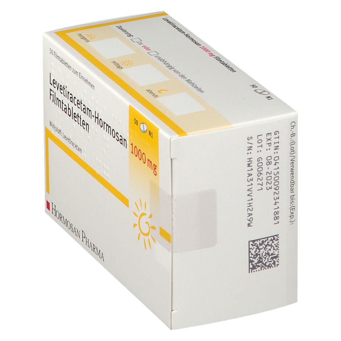 Levetiracetam-Hormosan 1000 mg