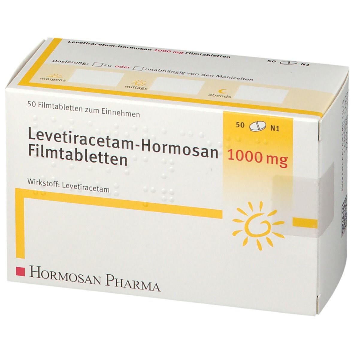 Levetiracetam-Hormosan 1000 mg