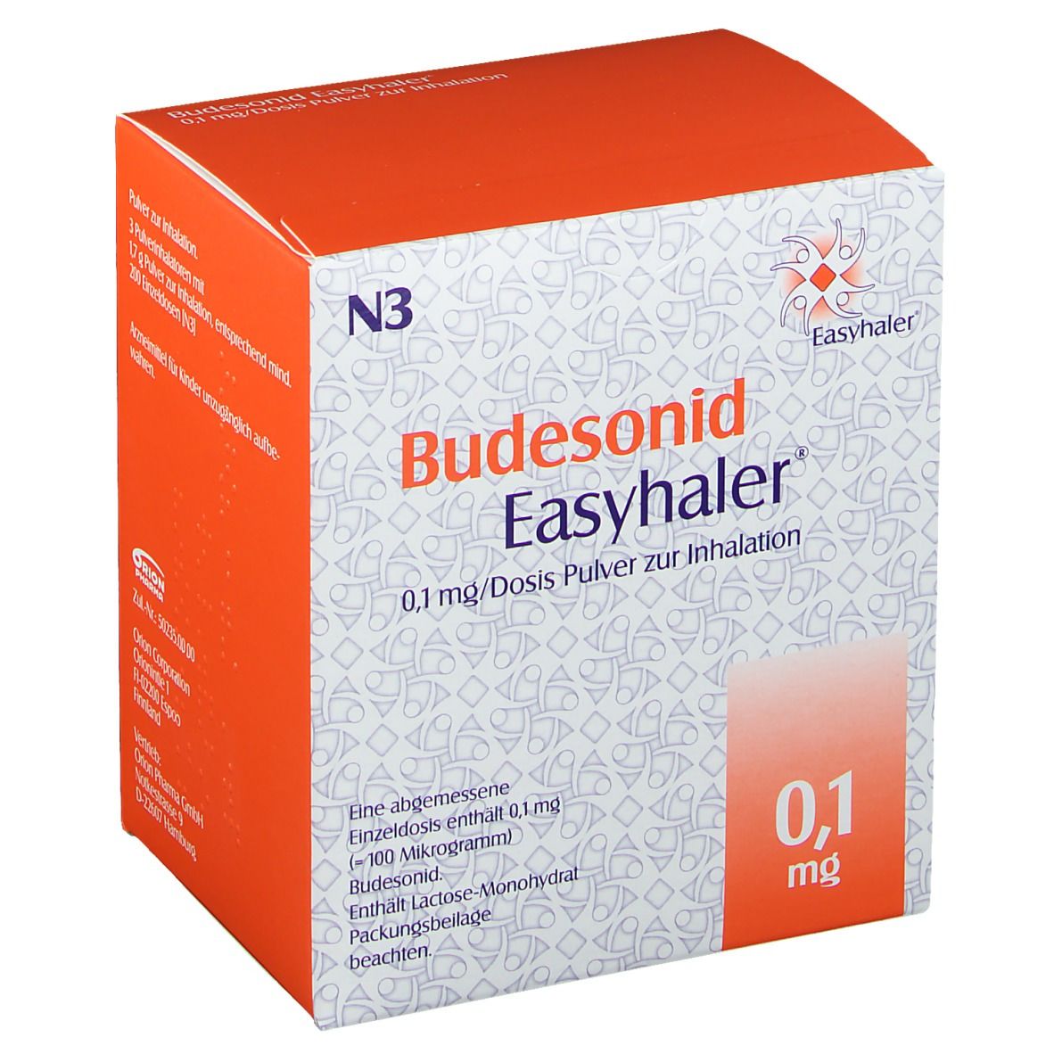 Budesonid Easyhaler® 0,1 mg/Dosis