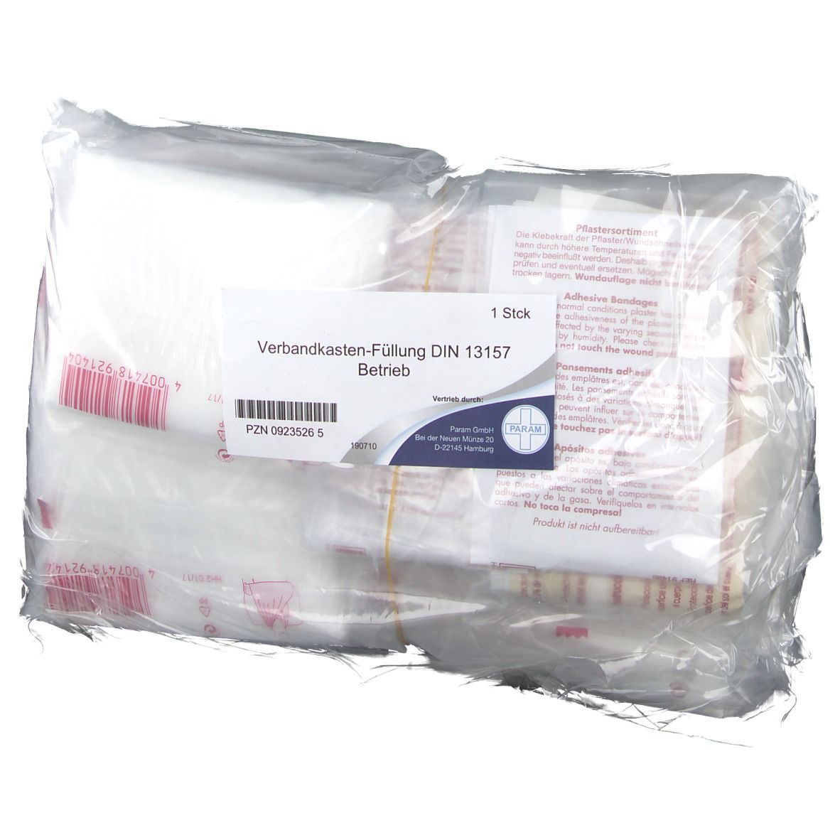 Dr. Junghans® Verbandkasten Nachfüllset für sterile Produkte D13169 1 St -  SHOP APOTHEKE