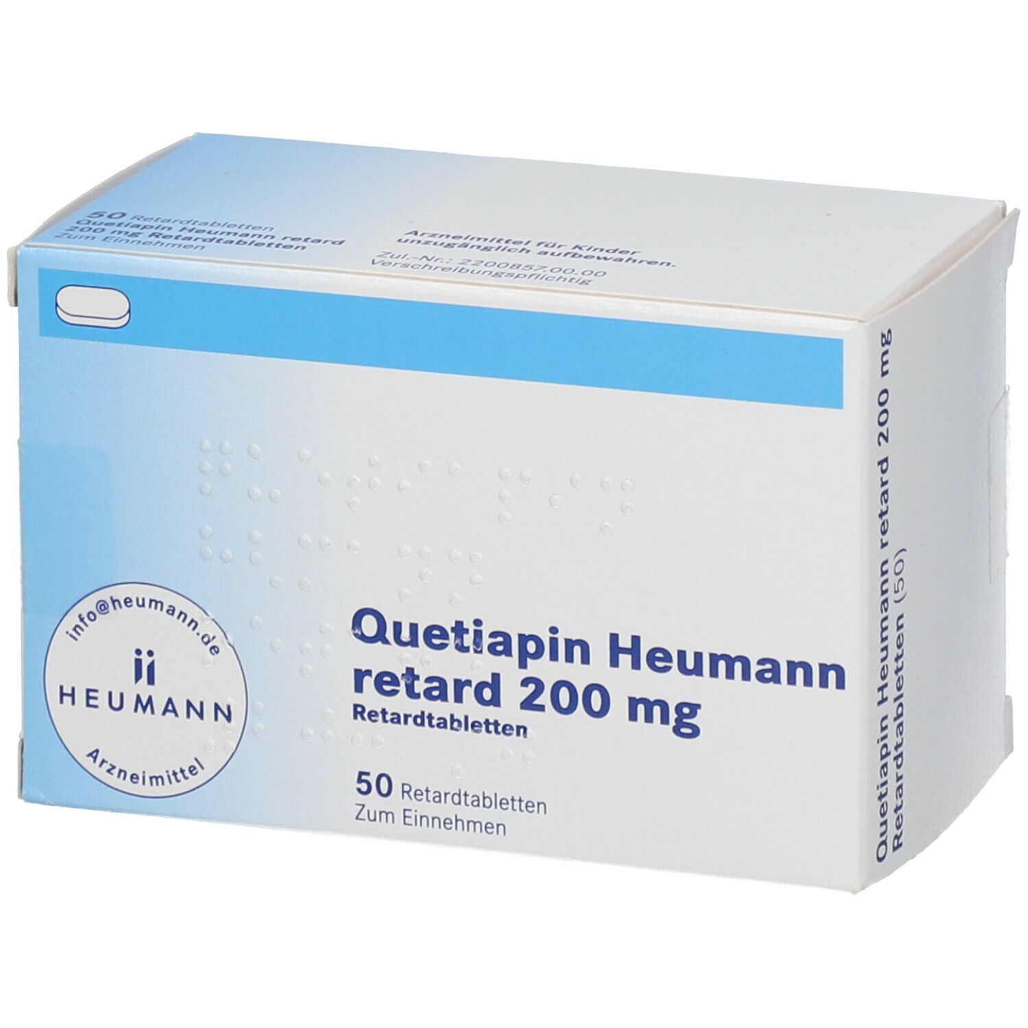 Quetiapin Heumann Retard 200 mg Retard