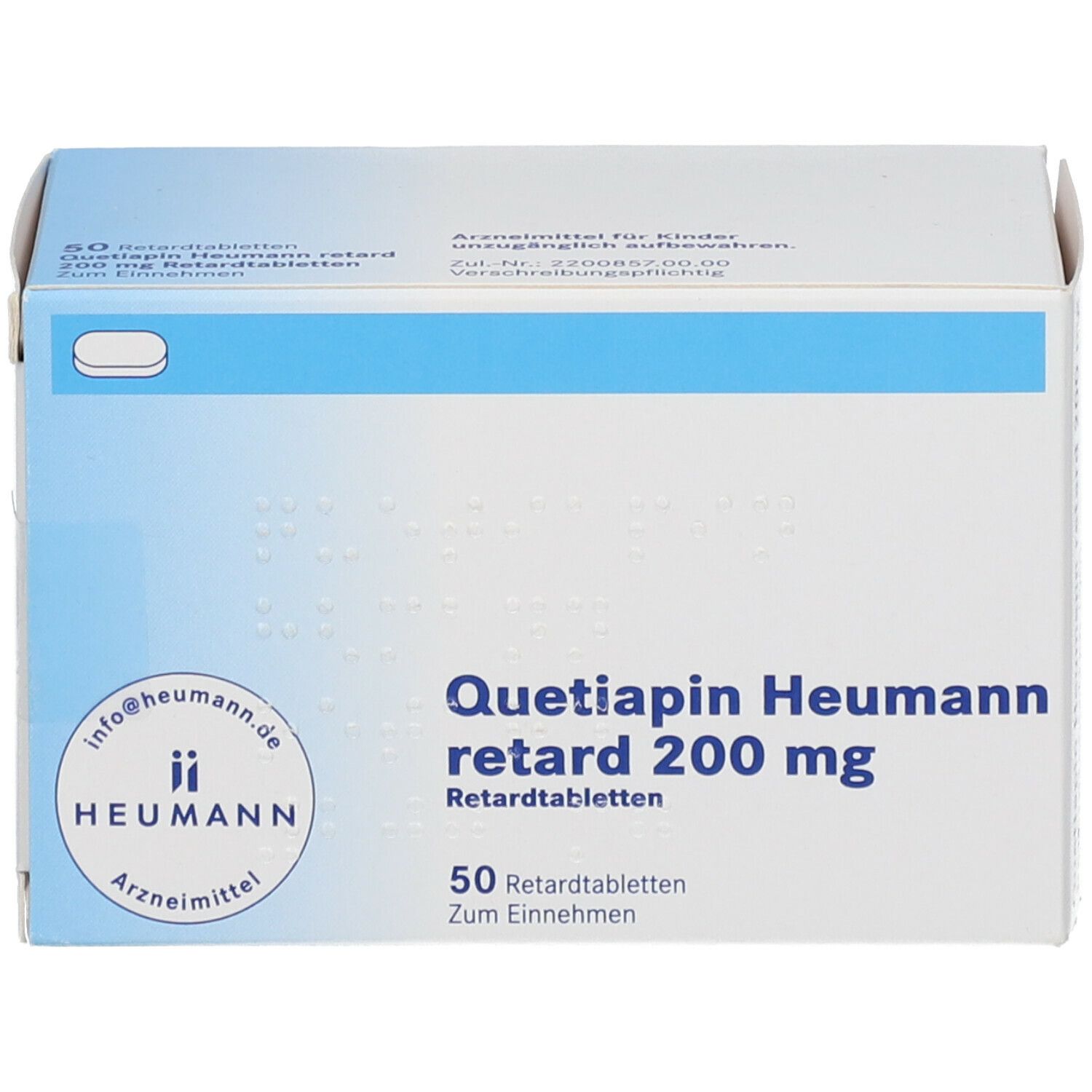 Quetiapin Heumann Retard 200 mg Retard