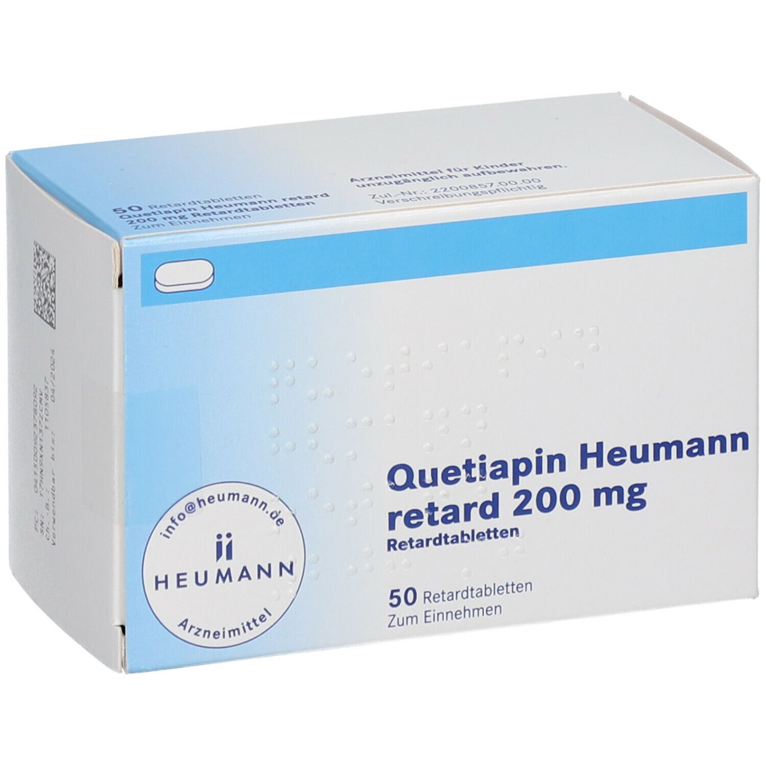 Quetiapin Heumann Retard 200 mg Retard