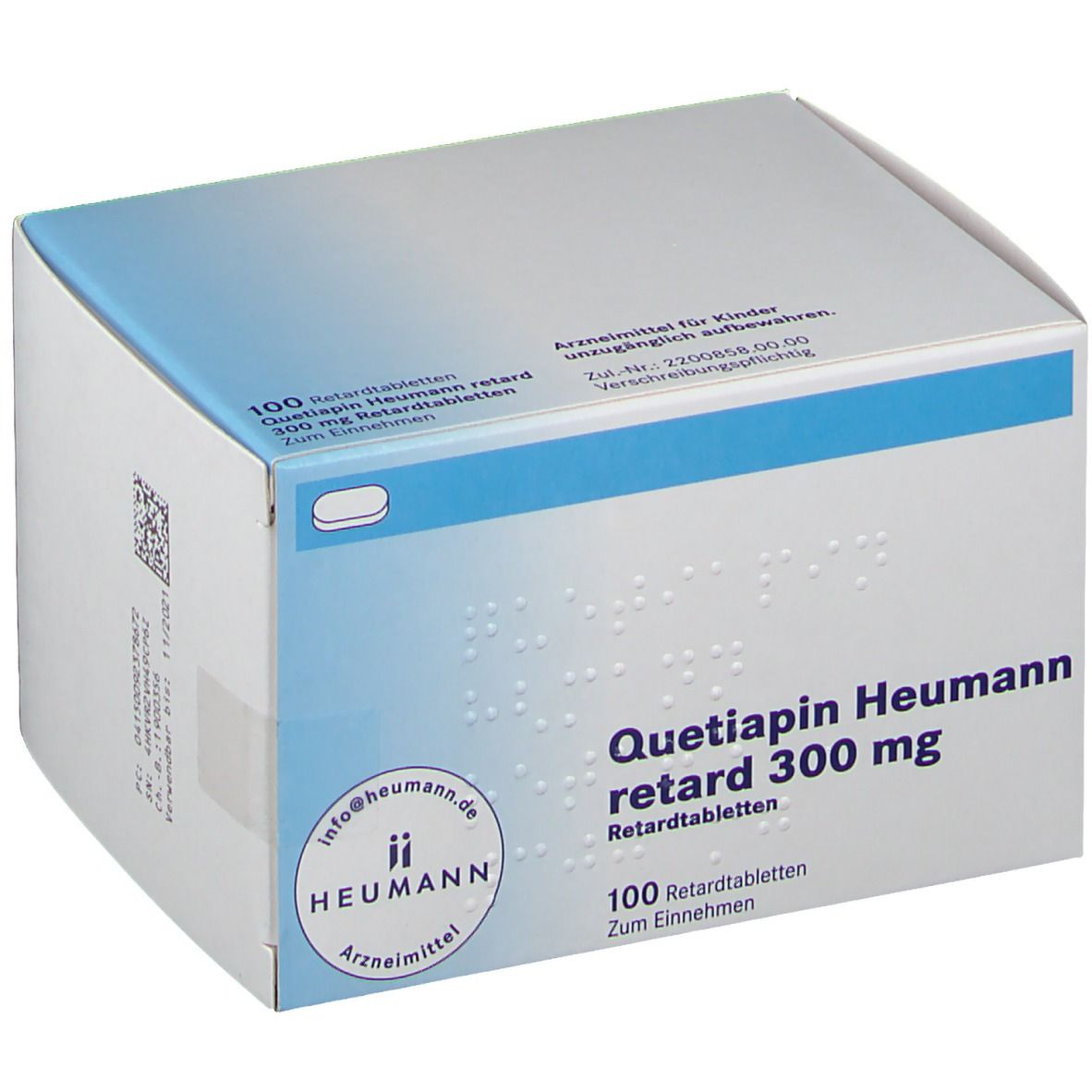 Quetipin Heumann retard 300 mg