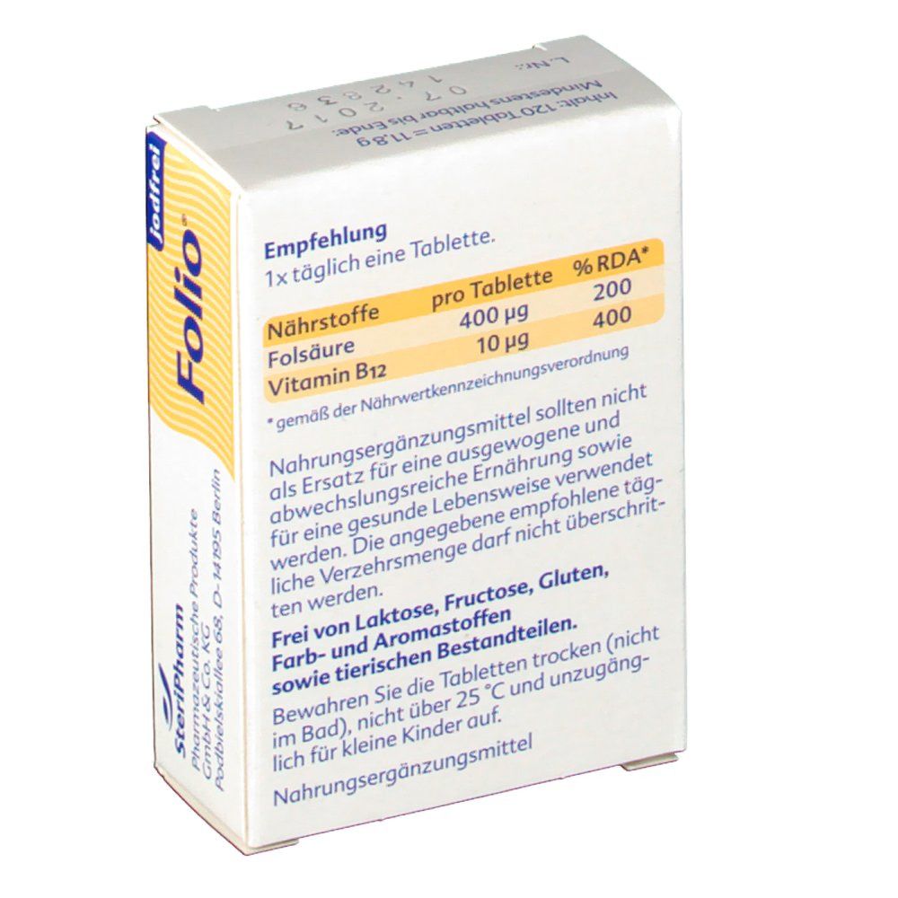 Folio® jodfrei
