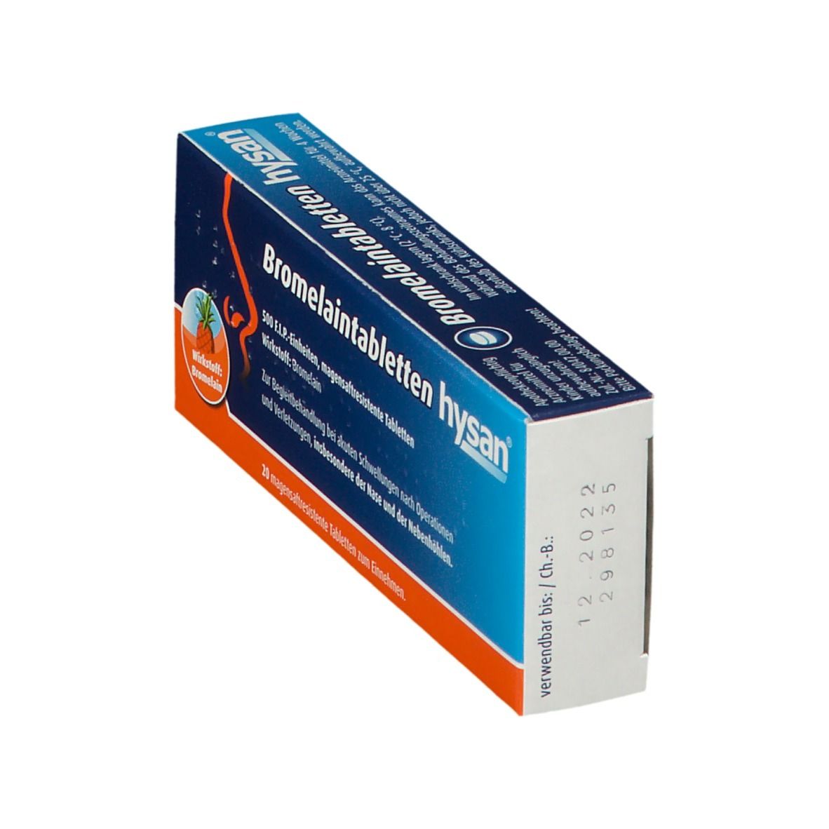 Bromelaintabletten hysan® 20 St Shop Apotheke