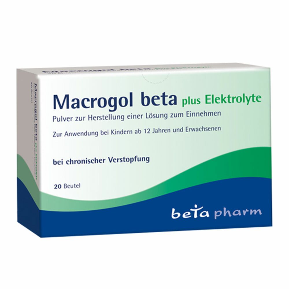 Macrogol beta plus Elektrolyte Pulver