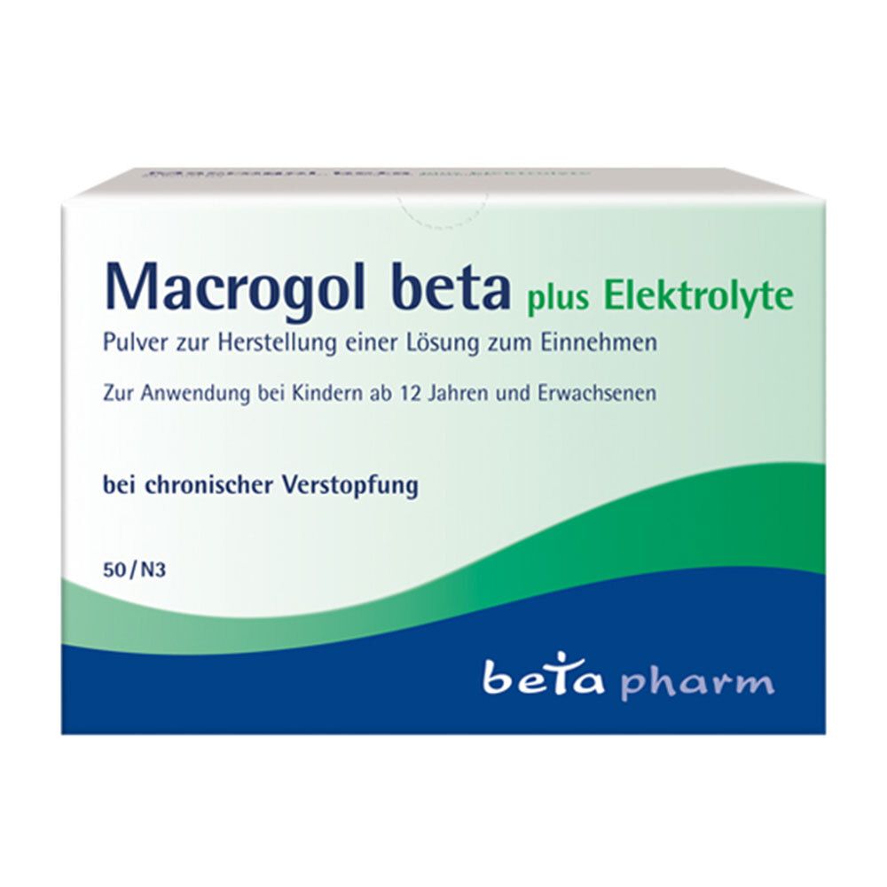 Macrogol beta plus Elektrolyte Pulver