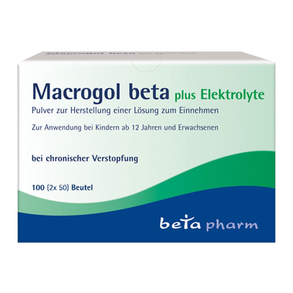 Macrogol beta plus Elektrolyte Pulver