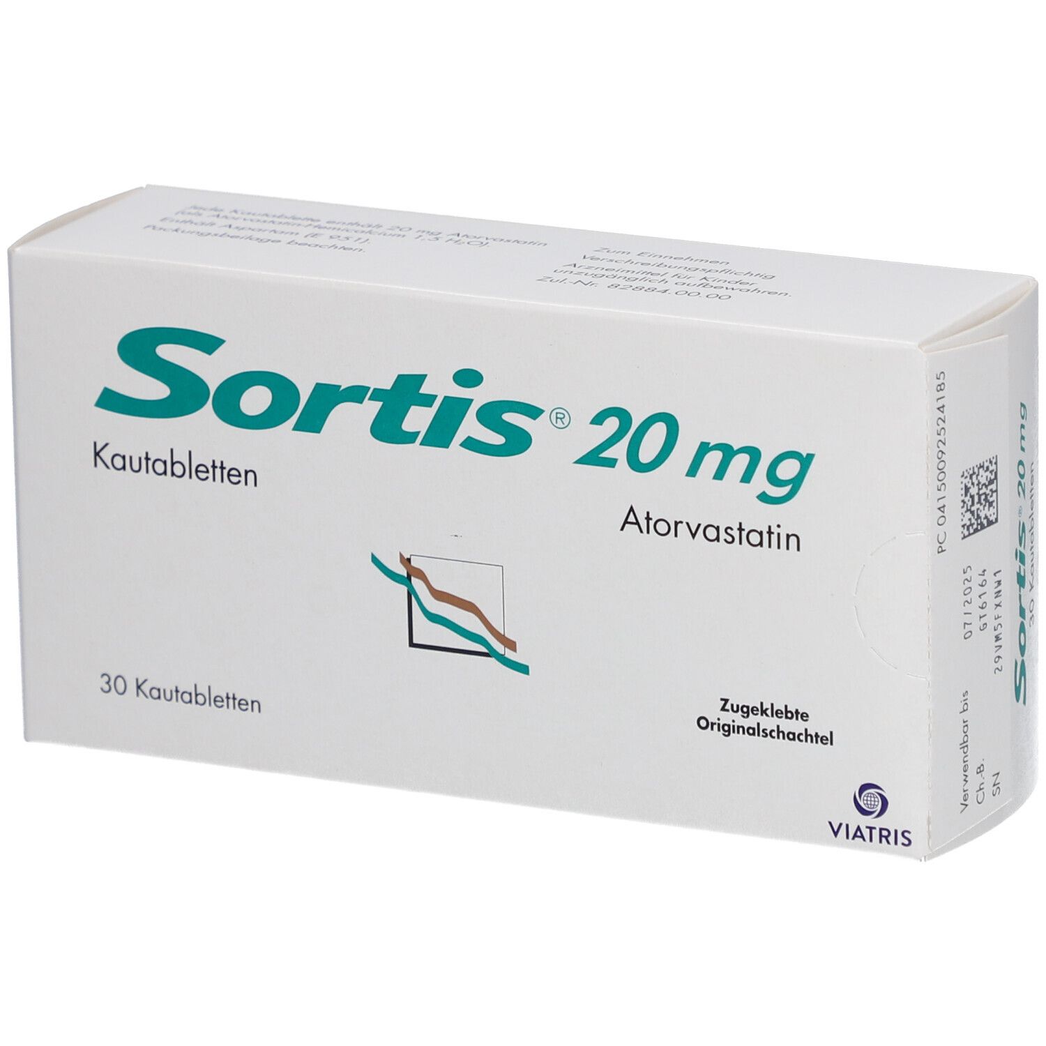 Sortis® 20 mg Kautabletten