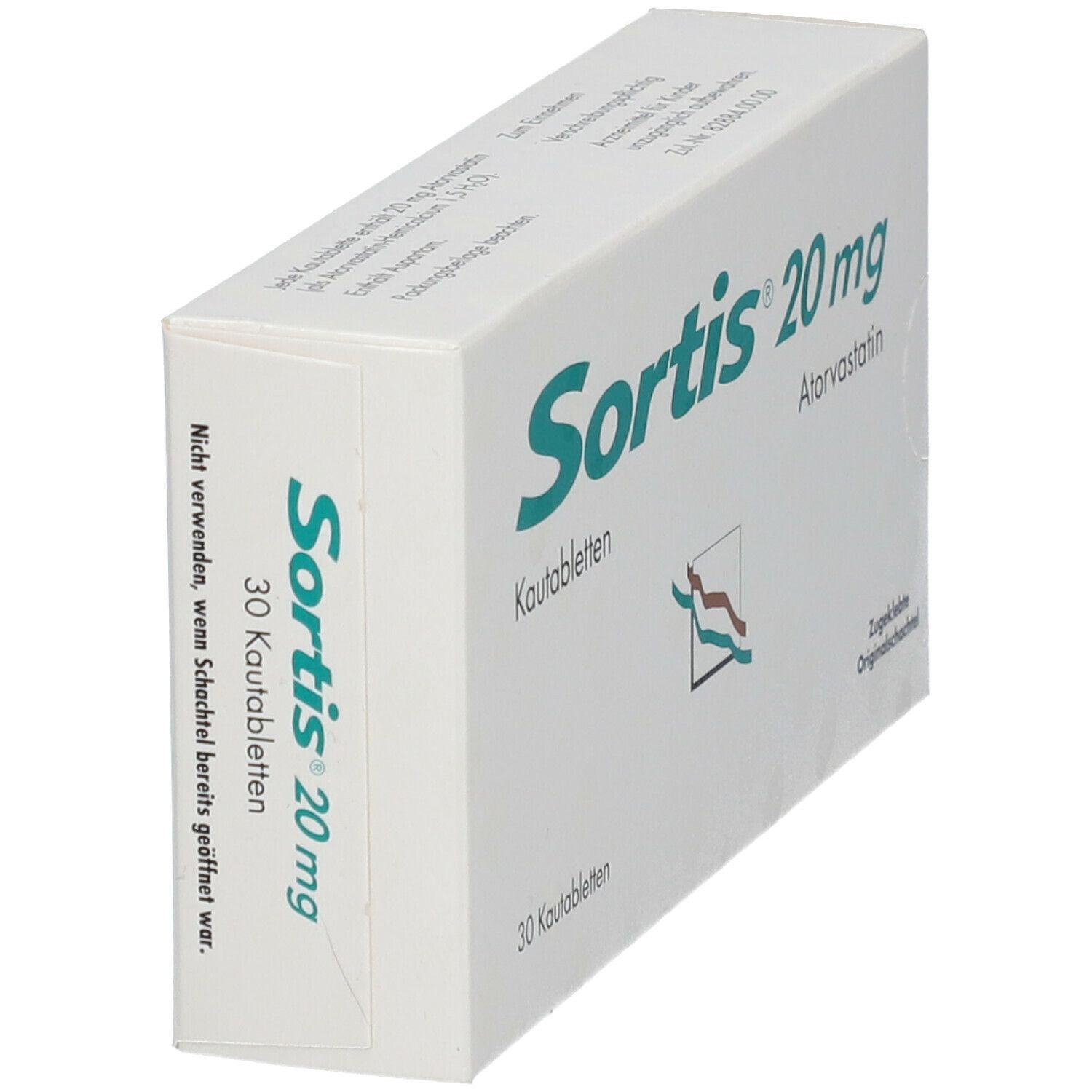 Sortis 20 mg Kautabletten 30 St