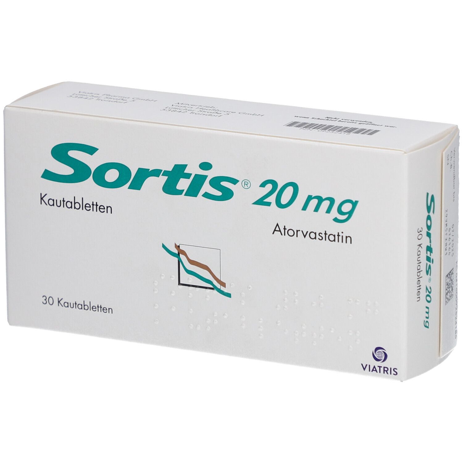 Sortis® 20 mg Kautabletten
