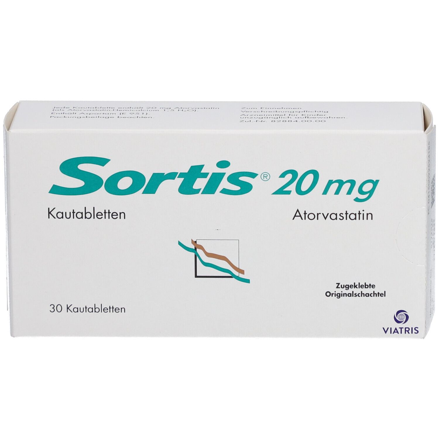 Sortis® 20 mg Kautabletten