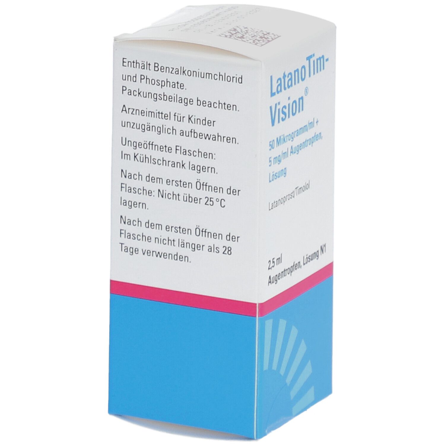 LATANOTIM-Vision 50 µg/ml + 5 mg/ml Augentropfen 2,5 ml