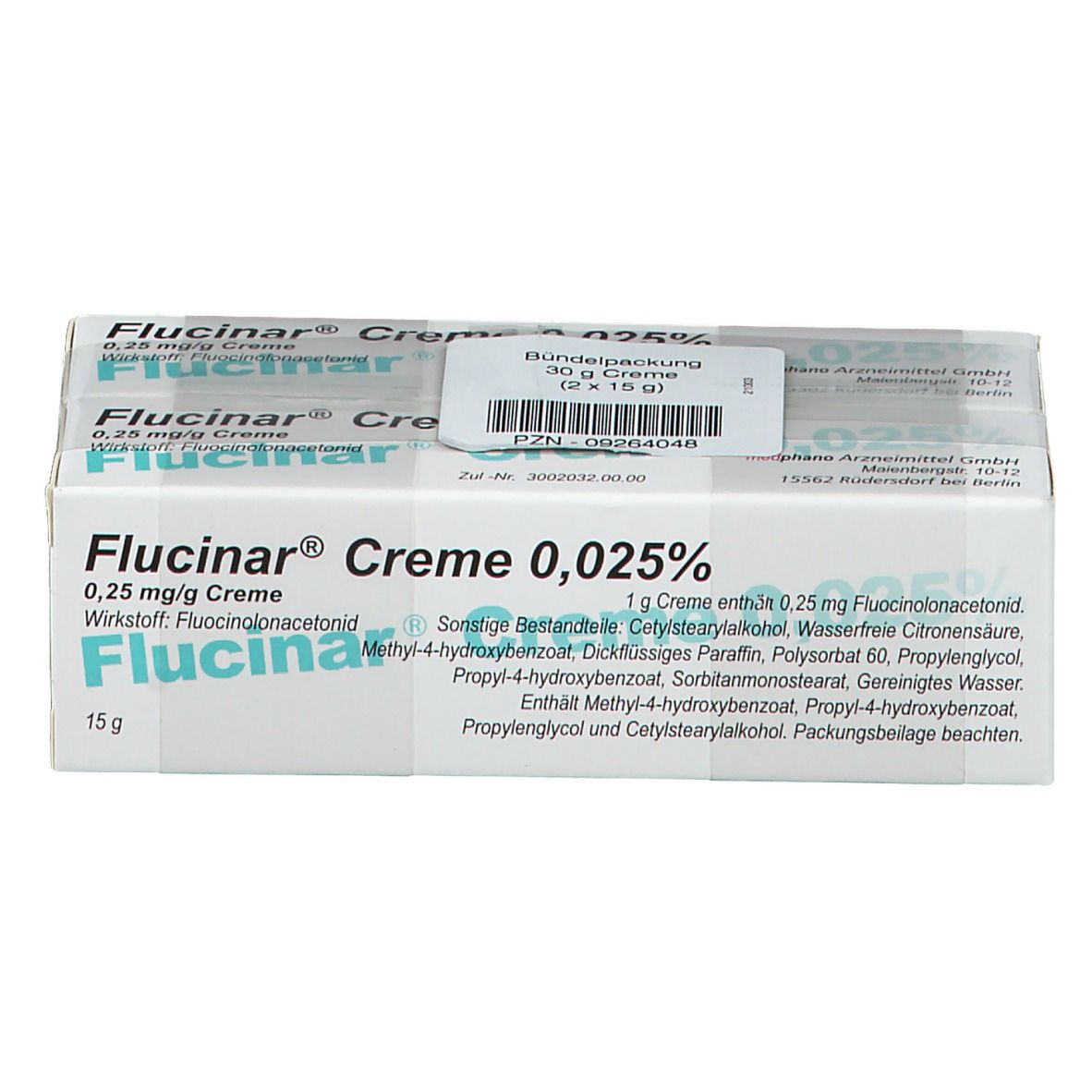 FLUCINAR Creme 0,025%