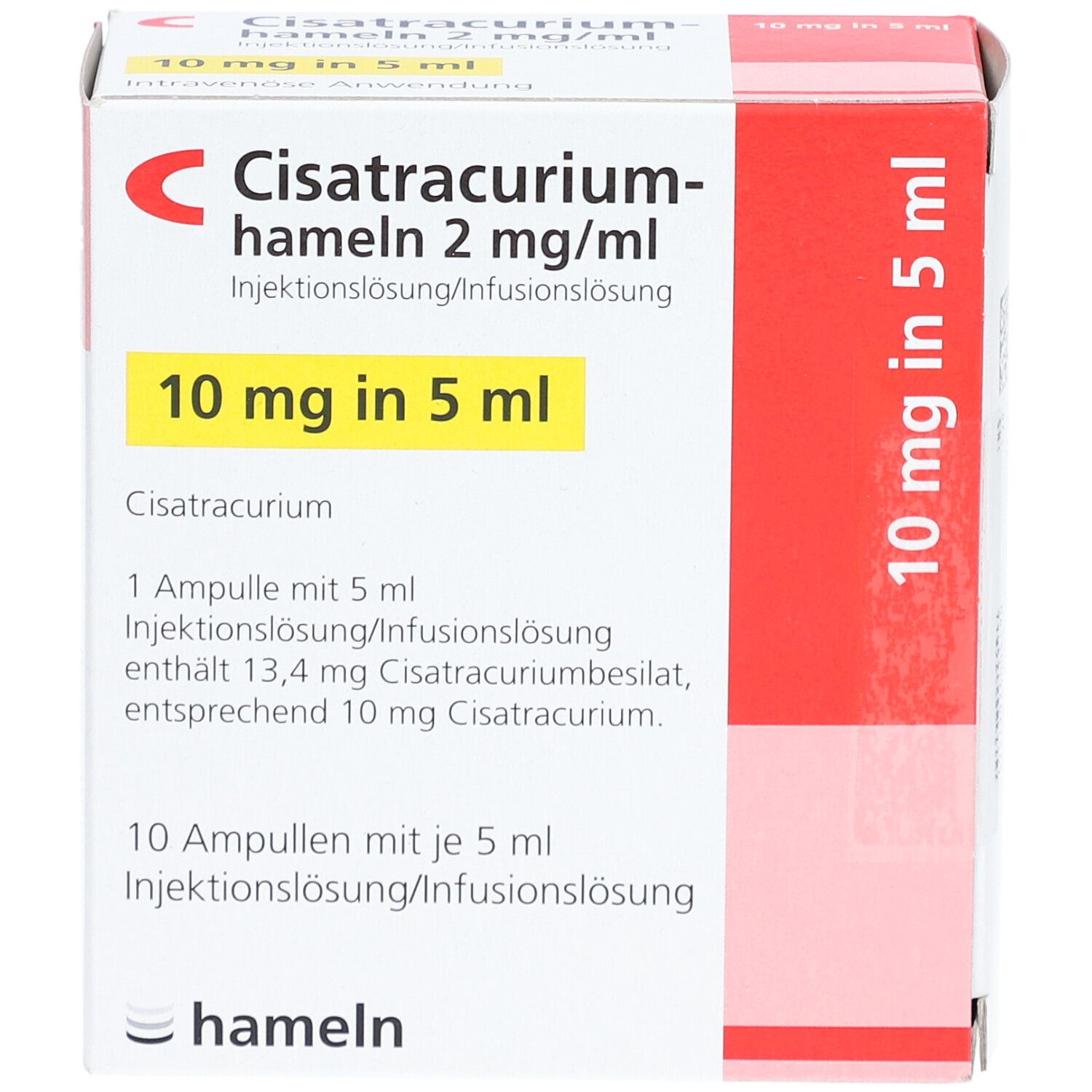 Cisatracurium-hameln 2 mg/ml