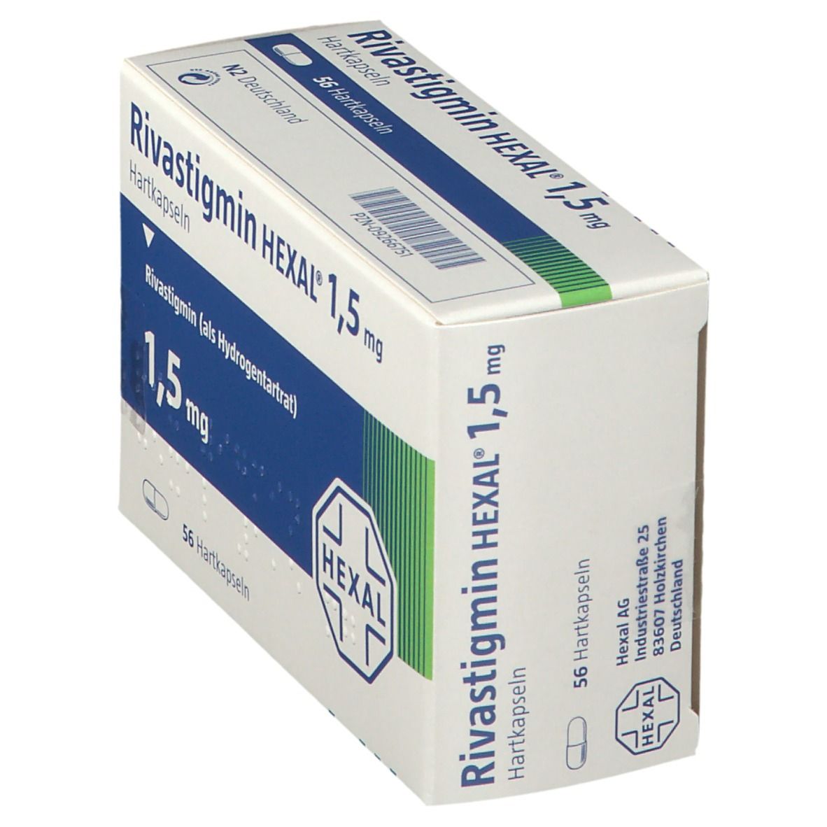 Rivastigmin Hexal 1,5 mg Hartkapseln 56 St