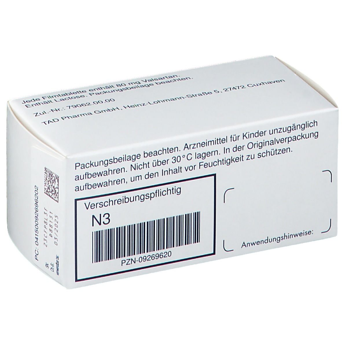 Valsacor® 80 mg