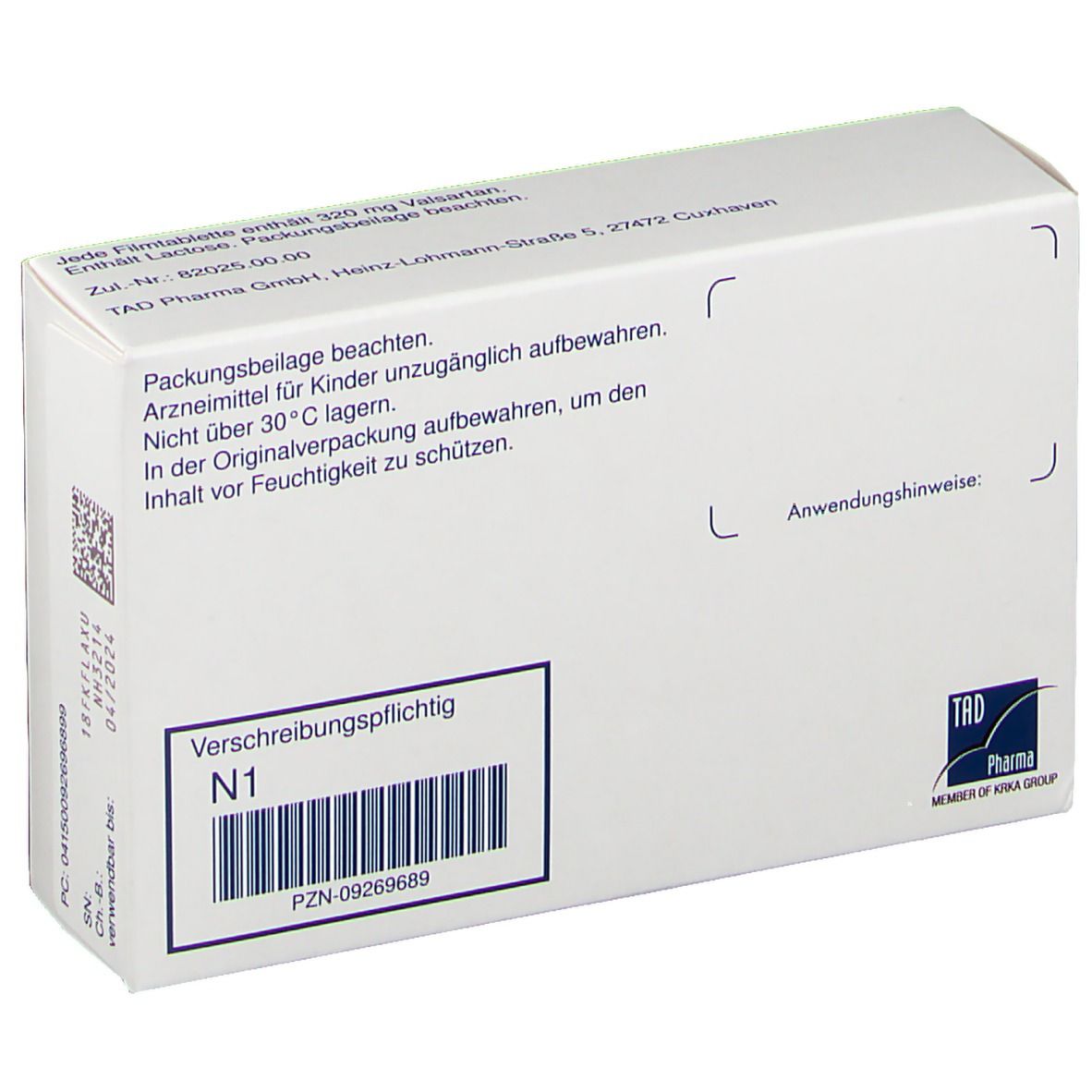 Valsacor® 320 mg
