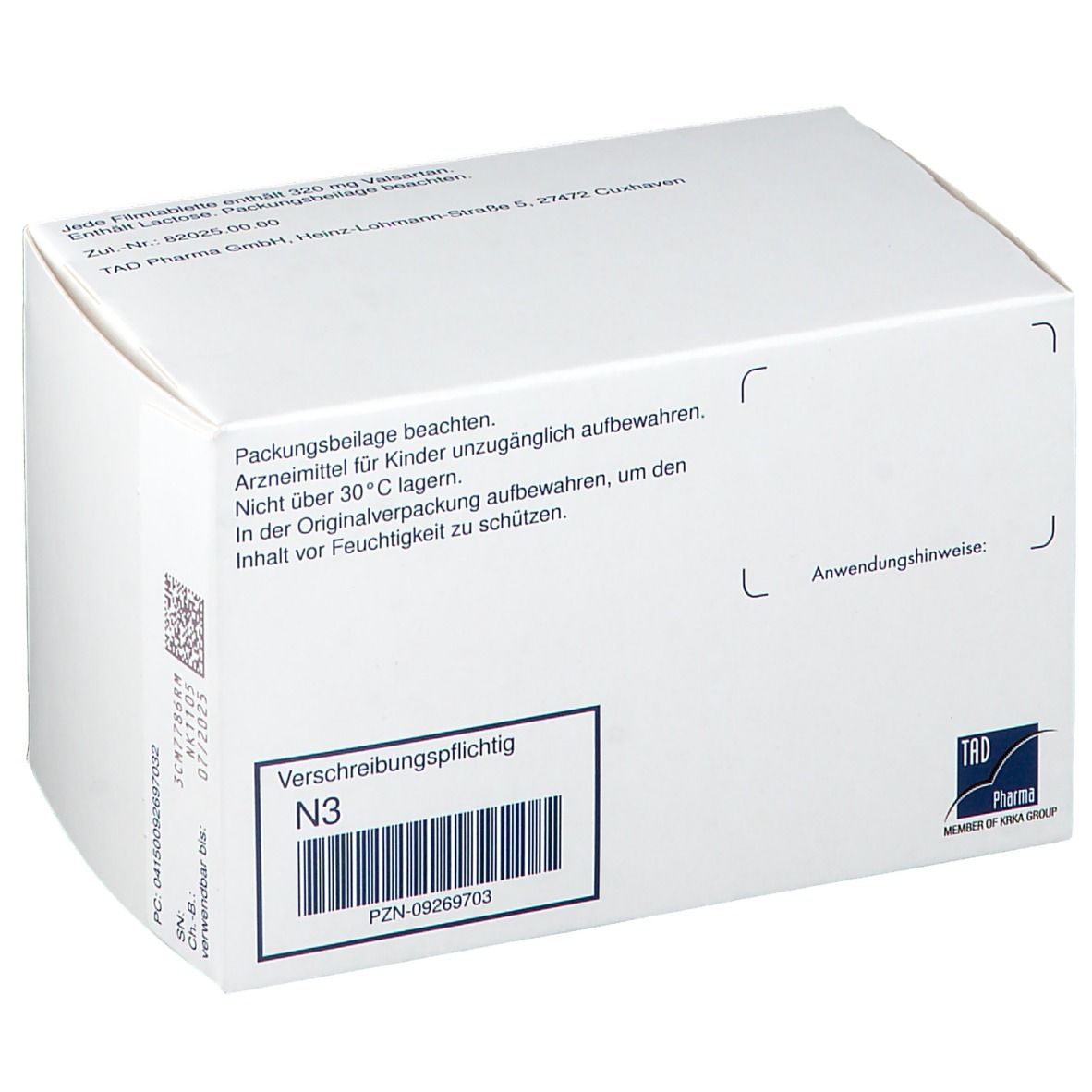 Valsacor® 320 mg
