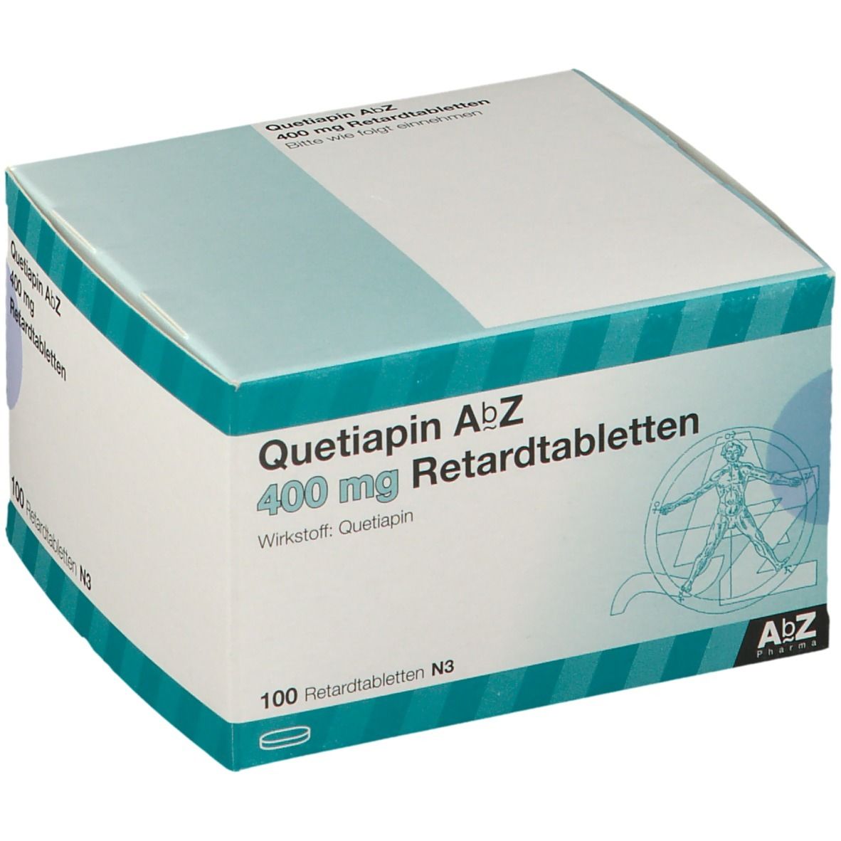 Quetiapin AbZ 400Mg