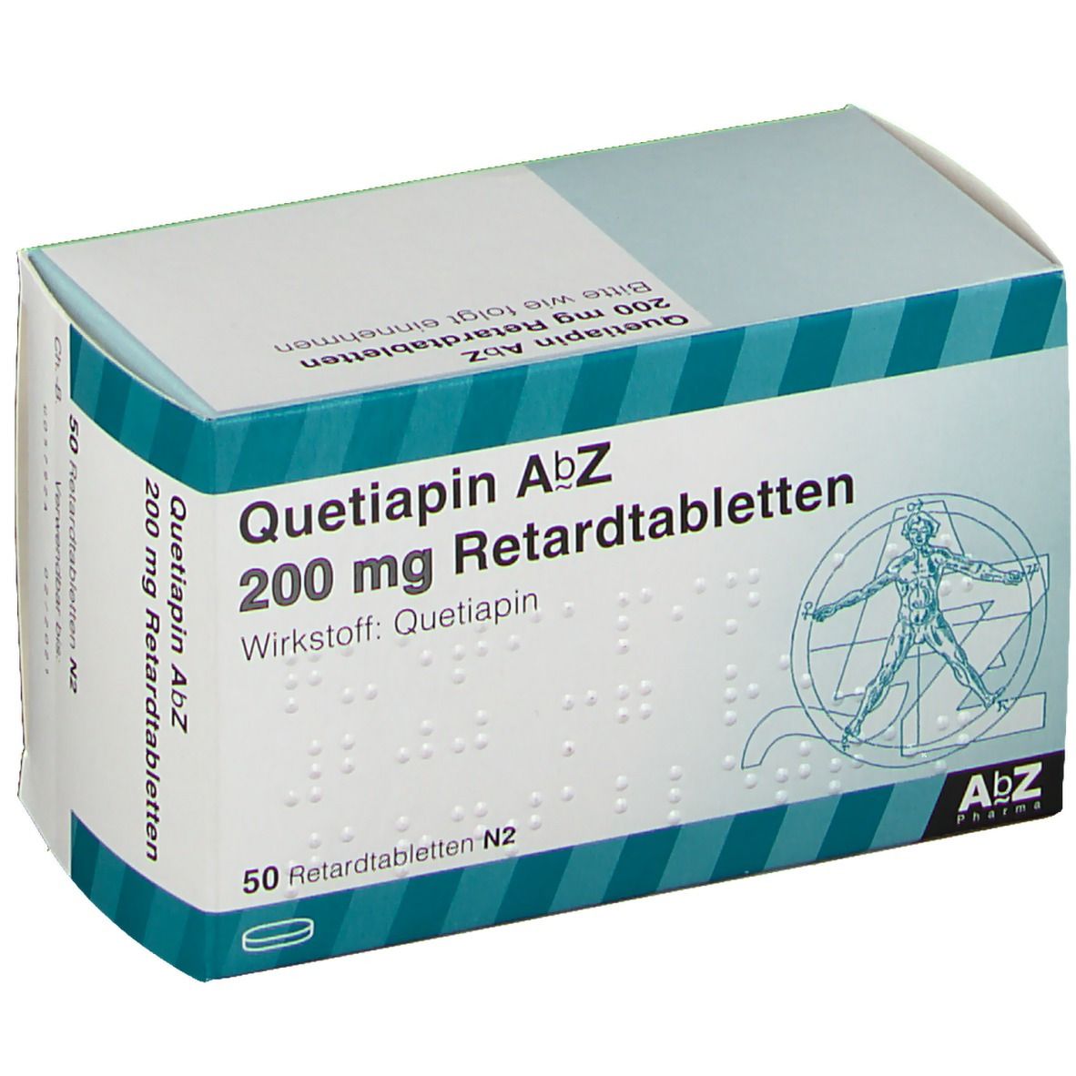 Quetiapin AbZ 200 mg retard