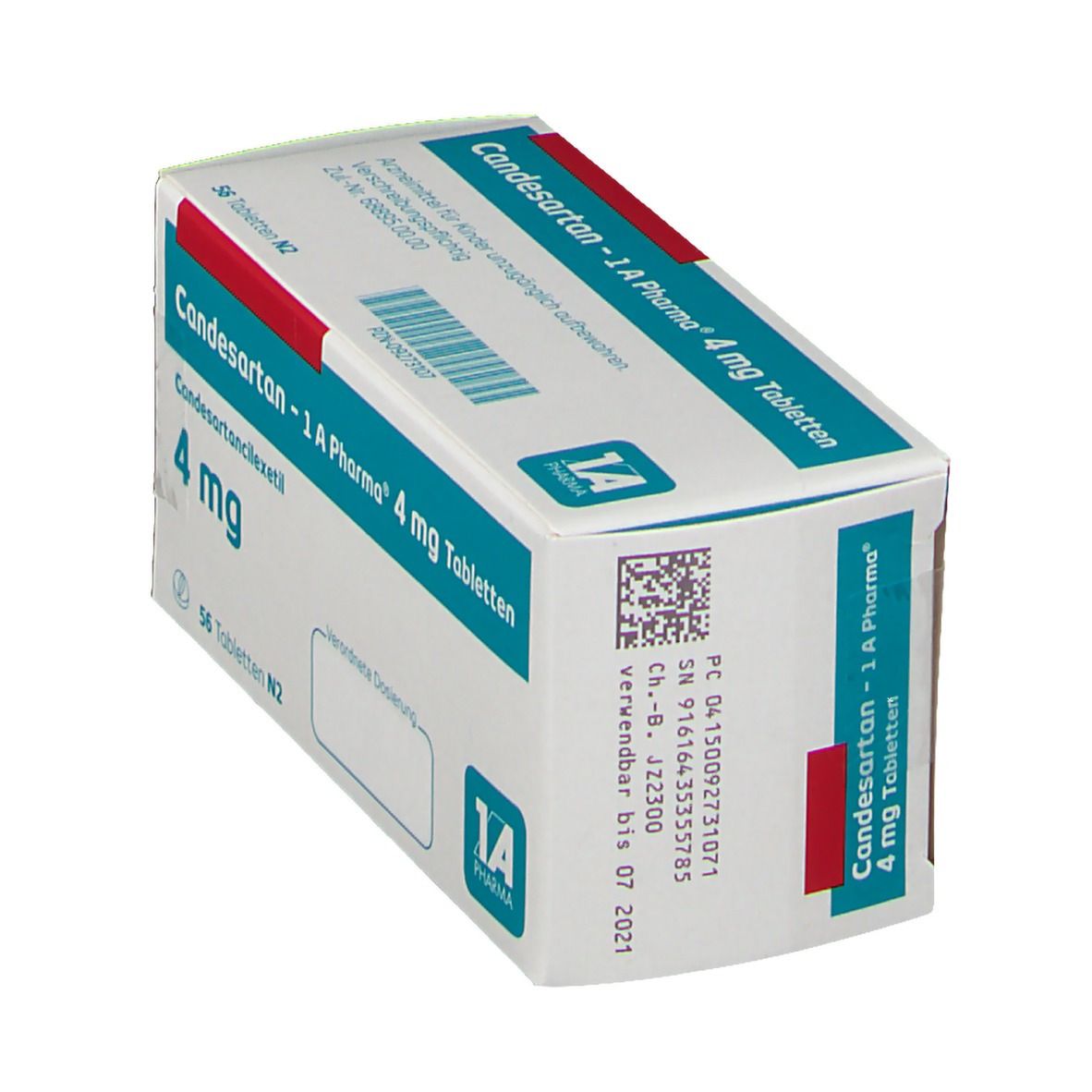 Candesartan-1A Pharma 4 mg Tabletten 56 St