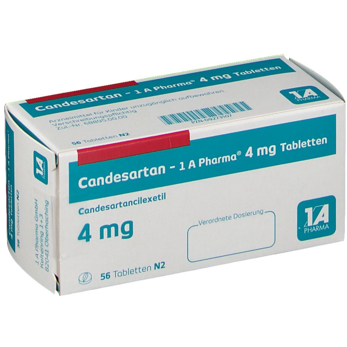 Candesartan 1A Pharma® 4Mg