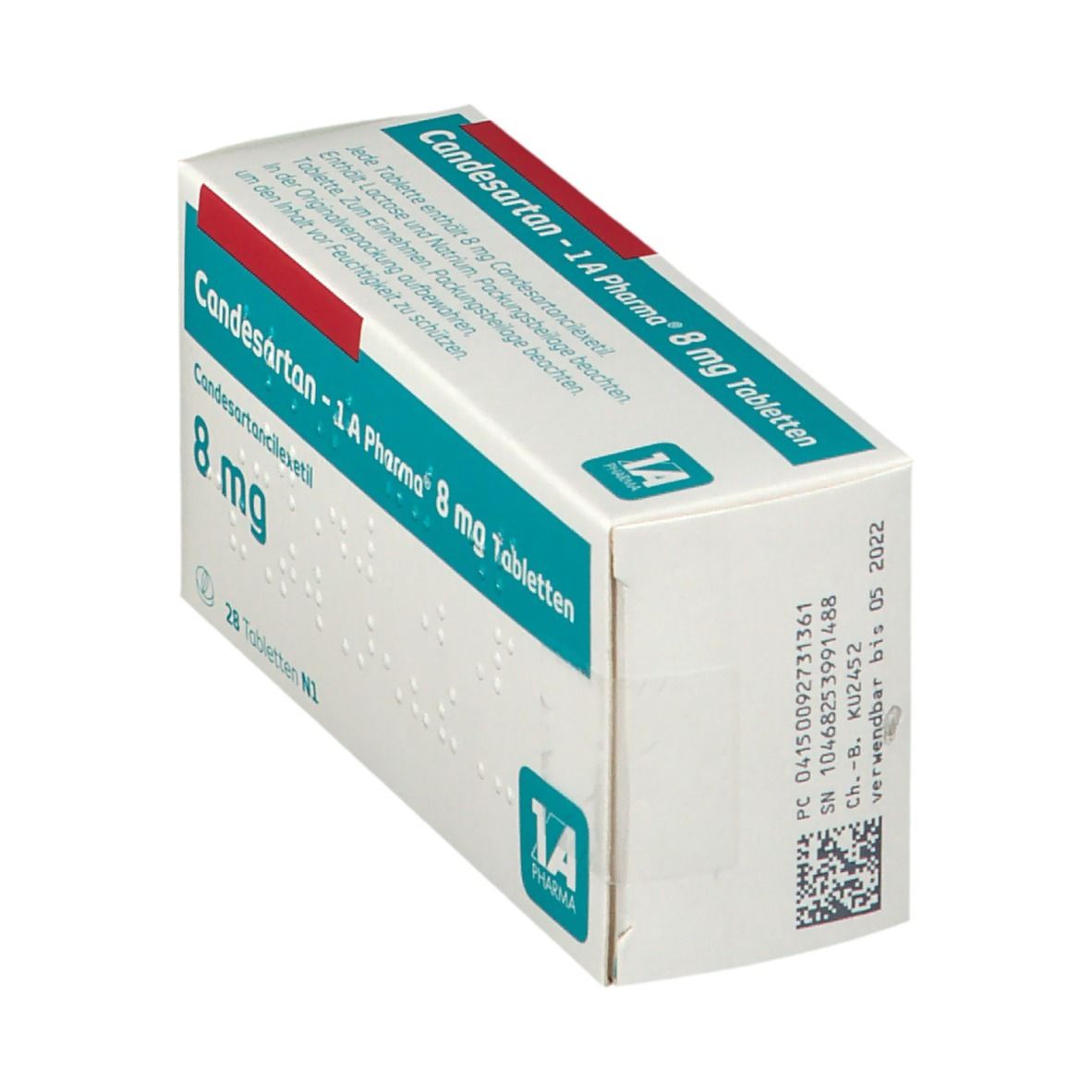 Candesartan-1A Pharma 8 mg Tabletten 28 St