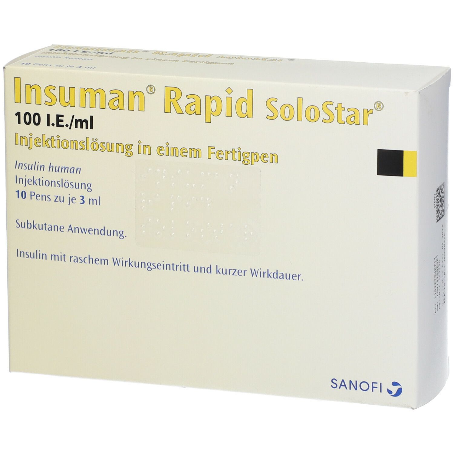 Insuman Rapid 100 I.E./ml SoloStar