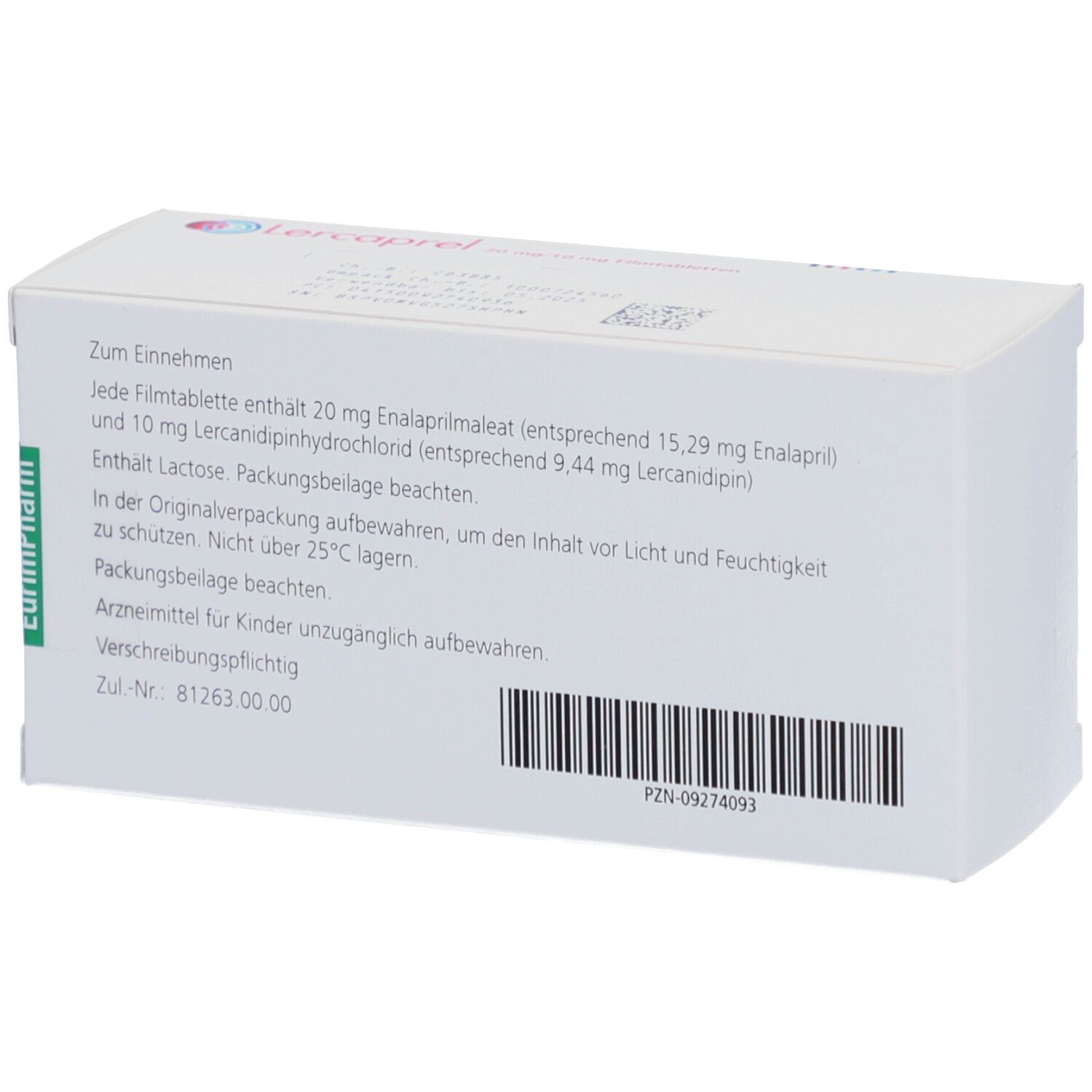 Lercaprel 20 mg/10 mg