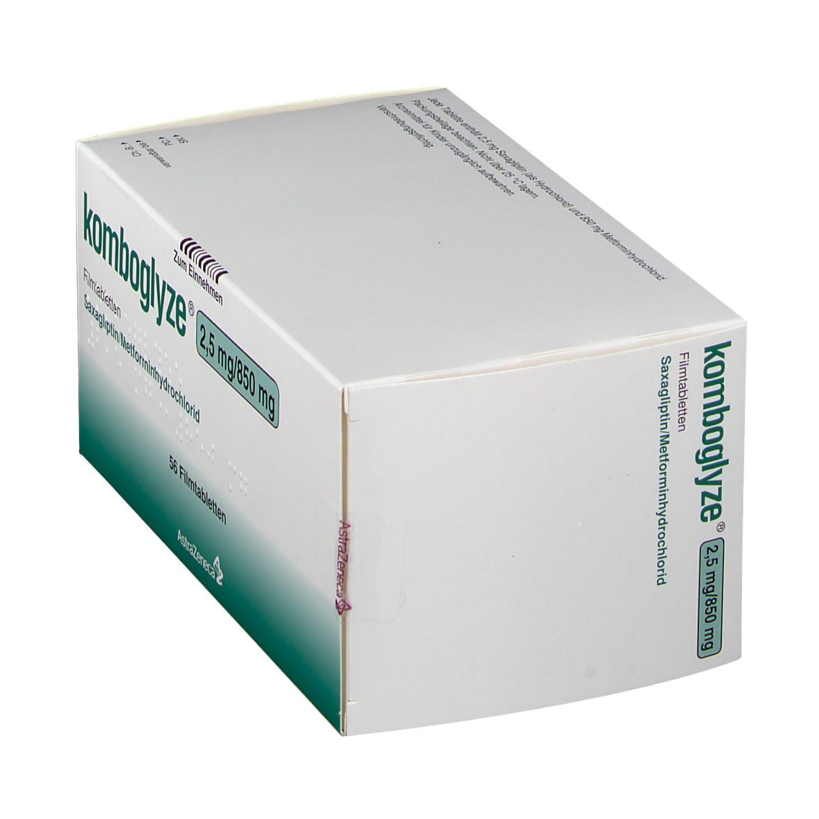 Komboglyze 2,5 mg/850 mg Filmtabletten 56 St