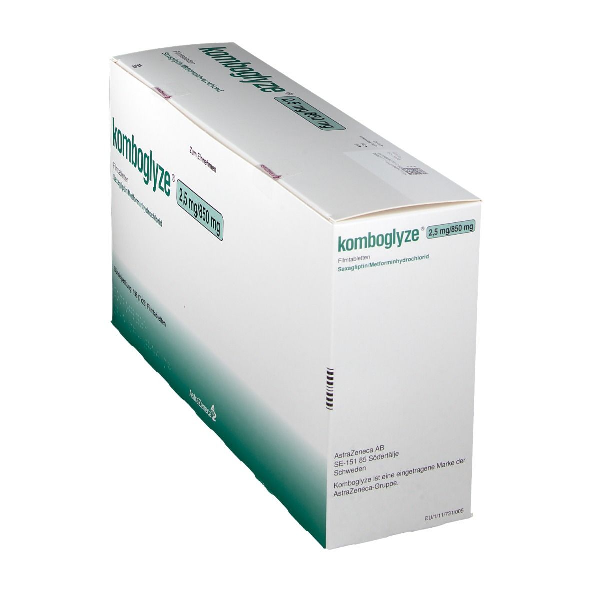 Komboglyze 2,5 mg/850 mg Filmtabletten 196 St