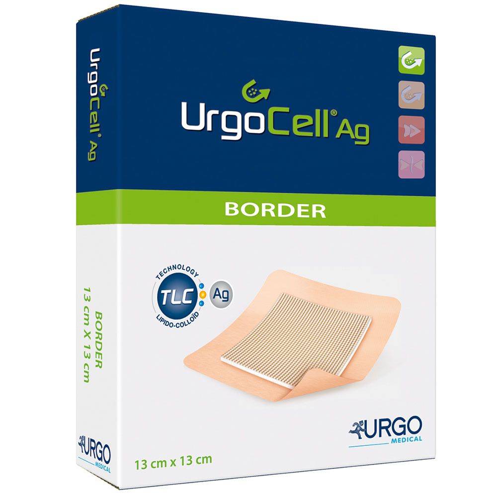 UrgoCell® Ag Border 13 x 13 cm