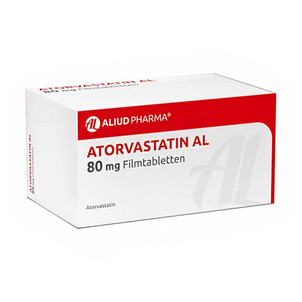 Atorvastatin AL 80 mg 100 St mit dem E-Rezept kaufen - Shop Apotheke