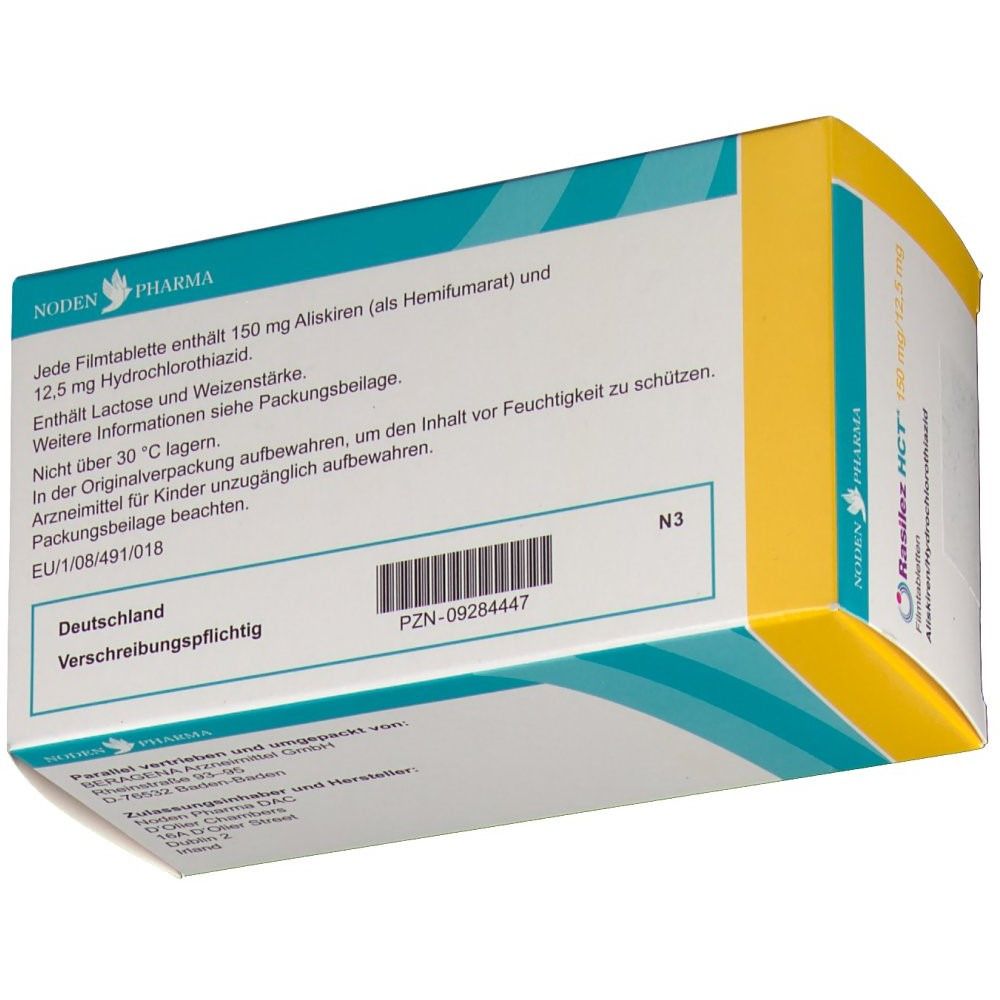 Rasilez HCT 150 mg/12,5 mg
