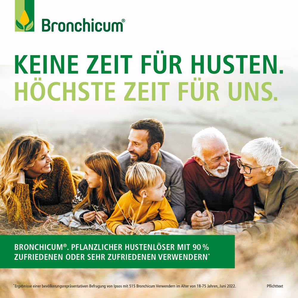 Bronchicum Thymian Lutschtabletten - Schleimlösung bei Erkältungshusten und akuter Bronchitis