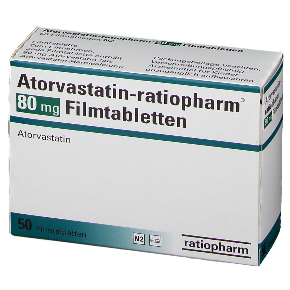Atorvastatin-ratiopharm® 80 mg