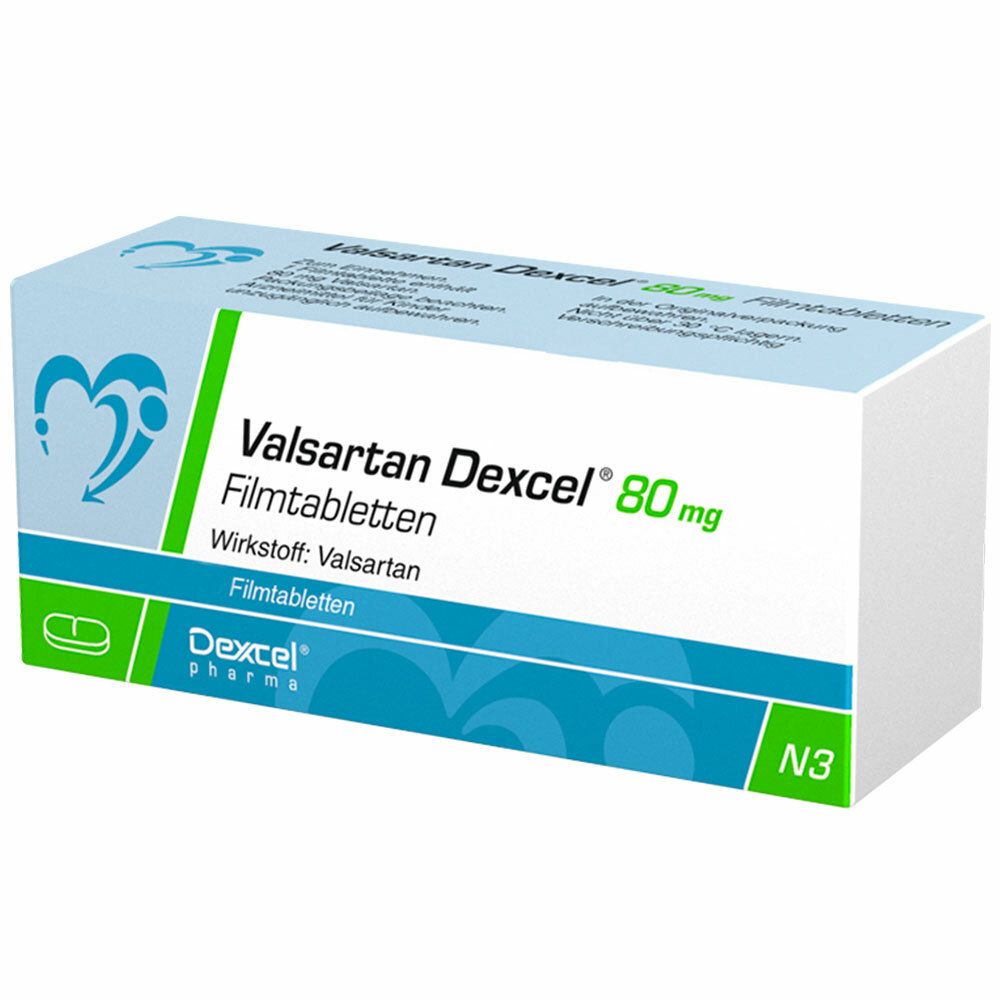 Valsartan Dexcel® 80 mg