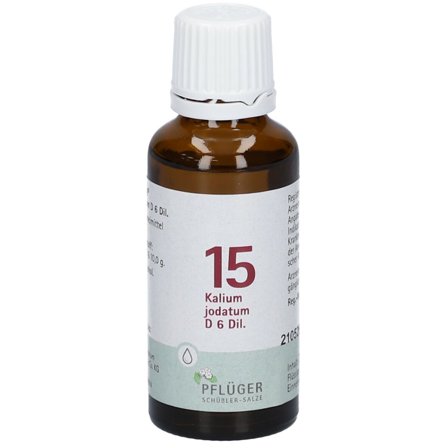 Biochemie Pflüger 15 Kalium jodatum D 6 Tropfen 30 ml