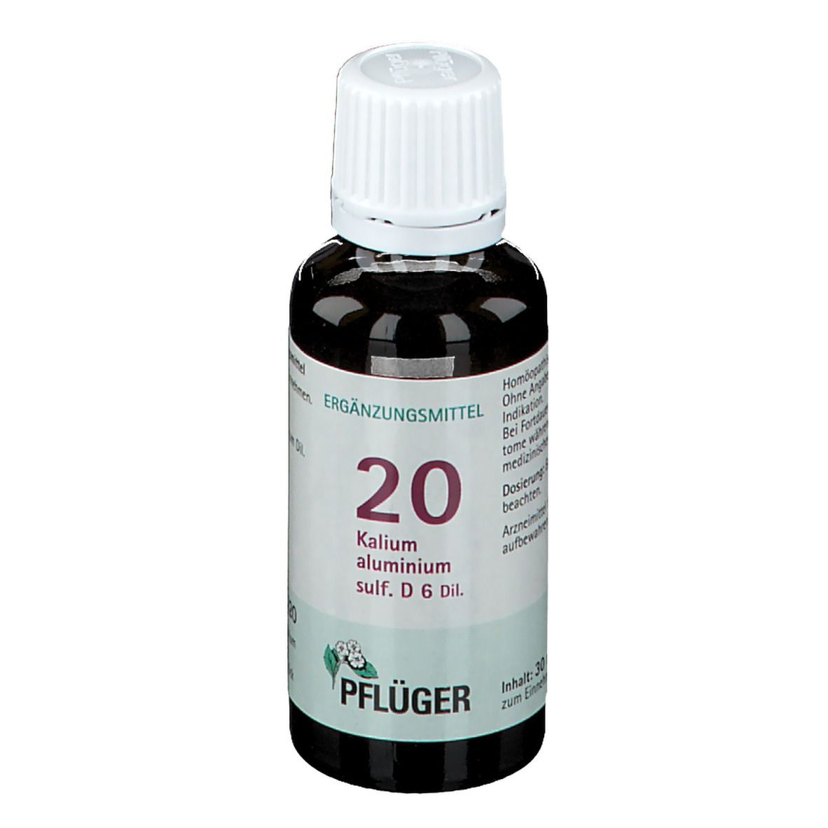 Biochemie Pflüger® 20 Kalium aluminium sulfuricum D 6