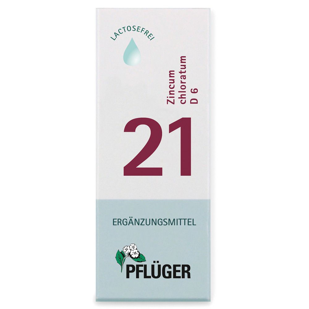 Biochemie Pflüger® 21 Zincum chloratum D 6