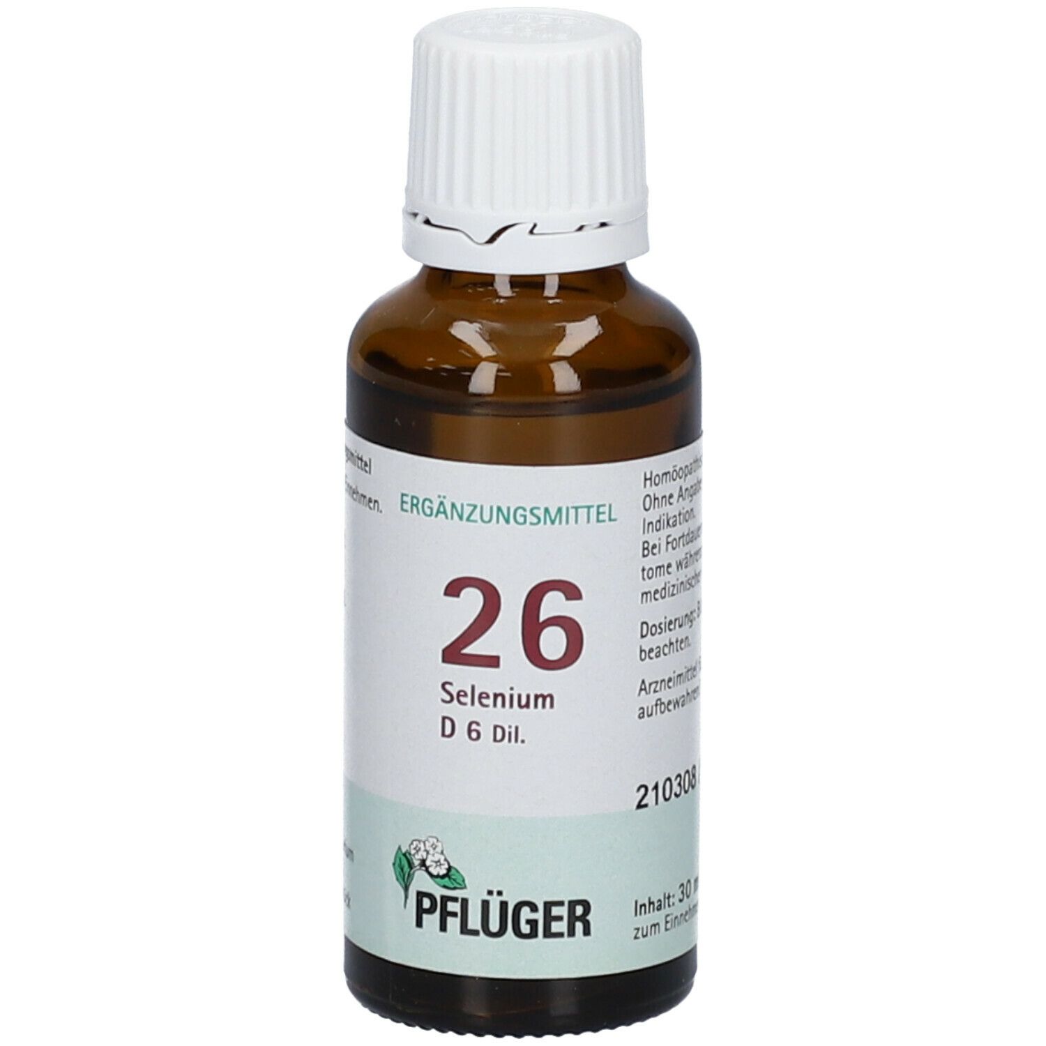 Biochemie Pflüger 26 Selenium D 6 Tropfen