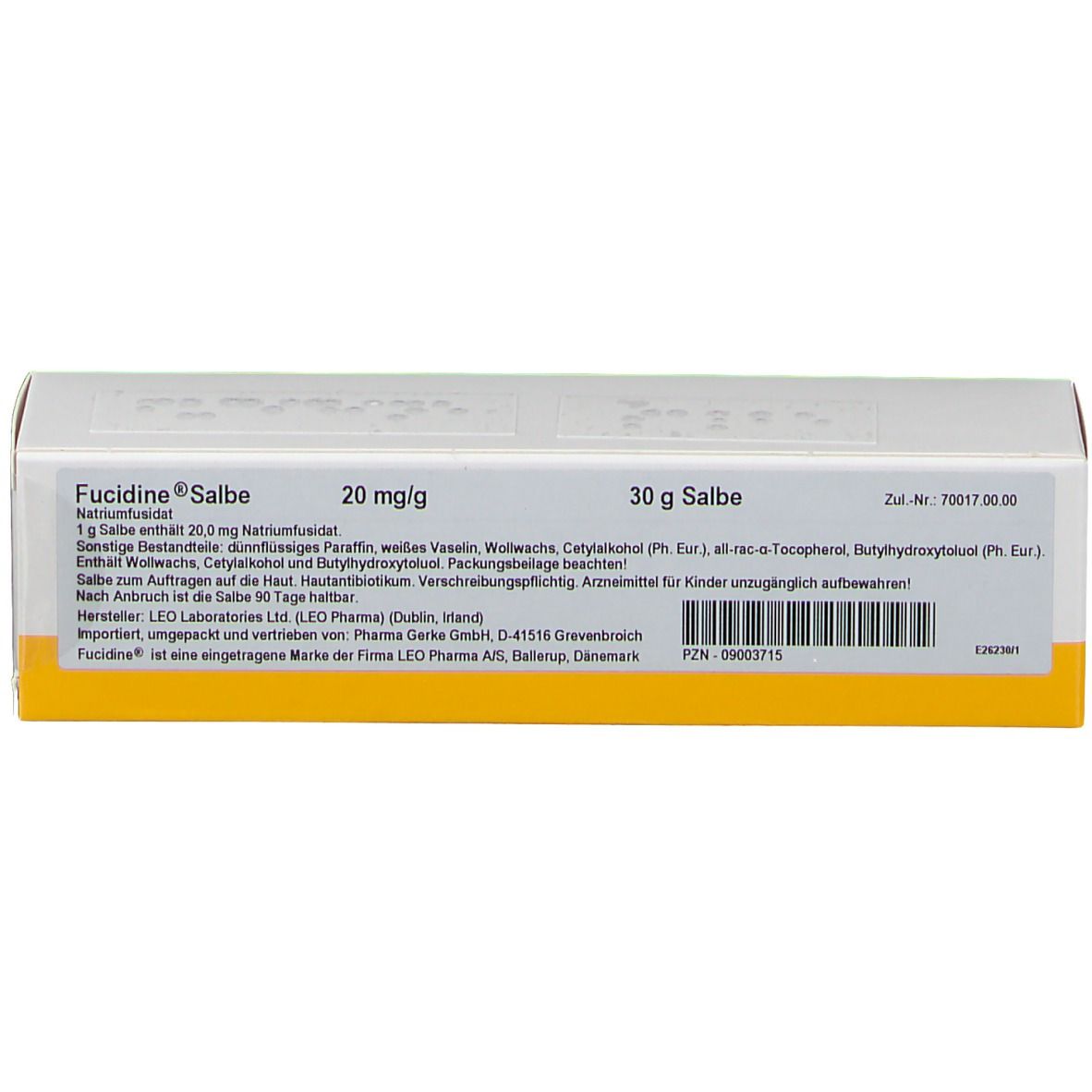 FUCIDINE Salbe