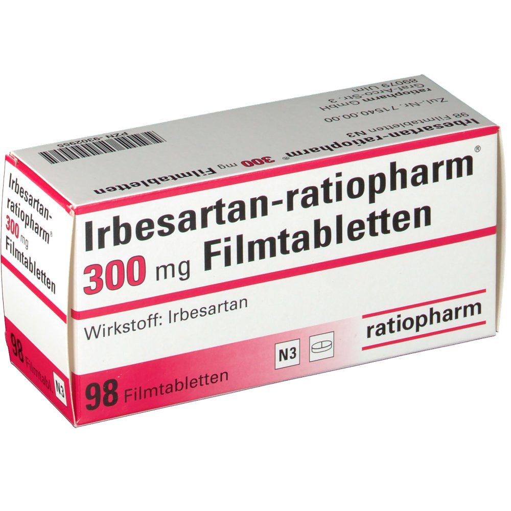 Irbesarten-ratiopharm® 300 mg